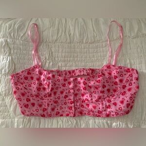 Free people linen bralette sz XS